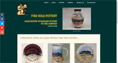 Desktop Screenshot of fireholepottery.com
